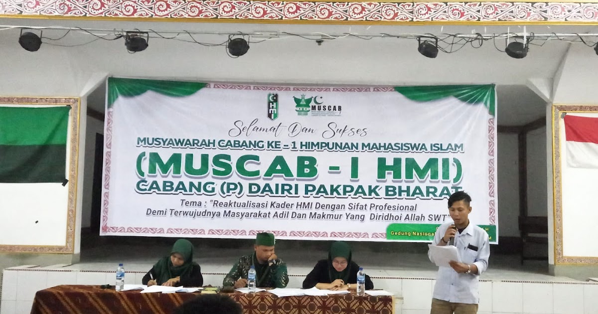 HMI kota muarateweh Gelar Musyawarah Cabang
